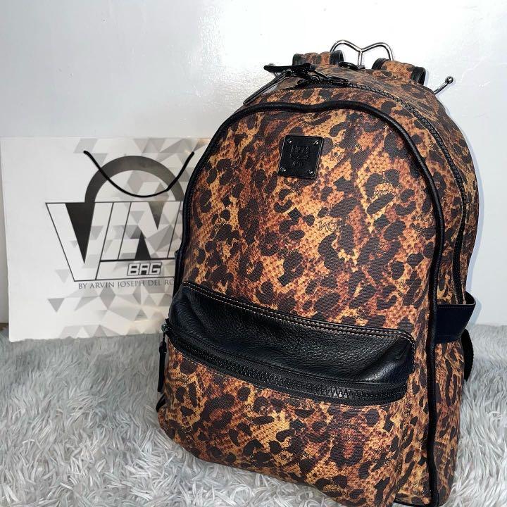 MCM backpack (original), Luxury, Bags & Wallets on Carousell