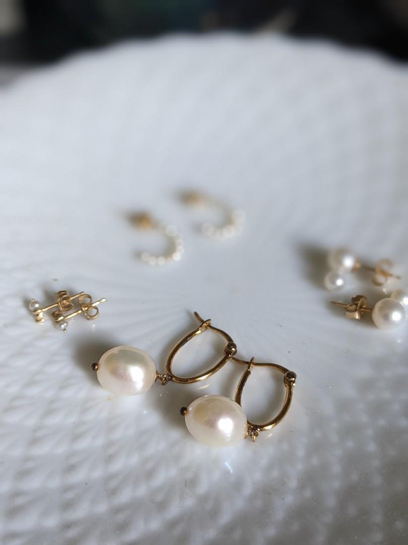 Mejuri organic pearl top necklace