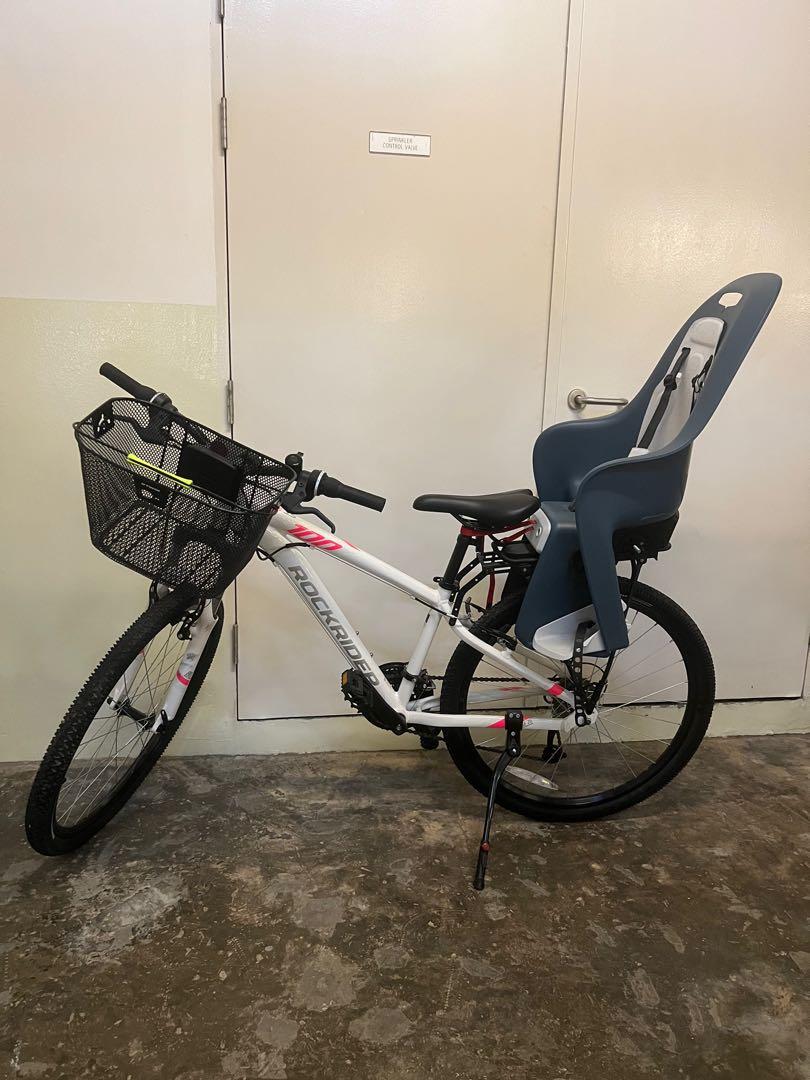 Mens & ladies decathlon bikes with baby seat, Sports Equipment