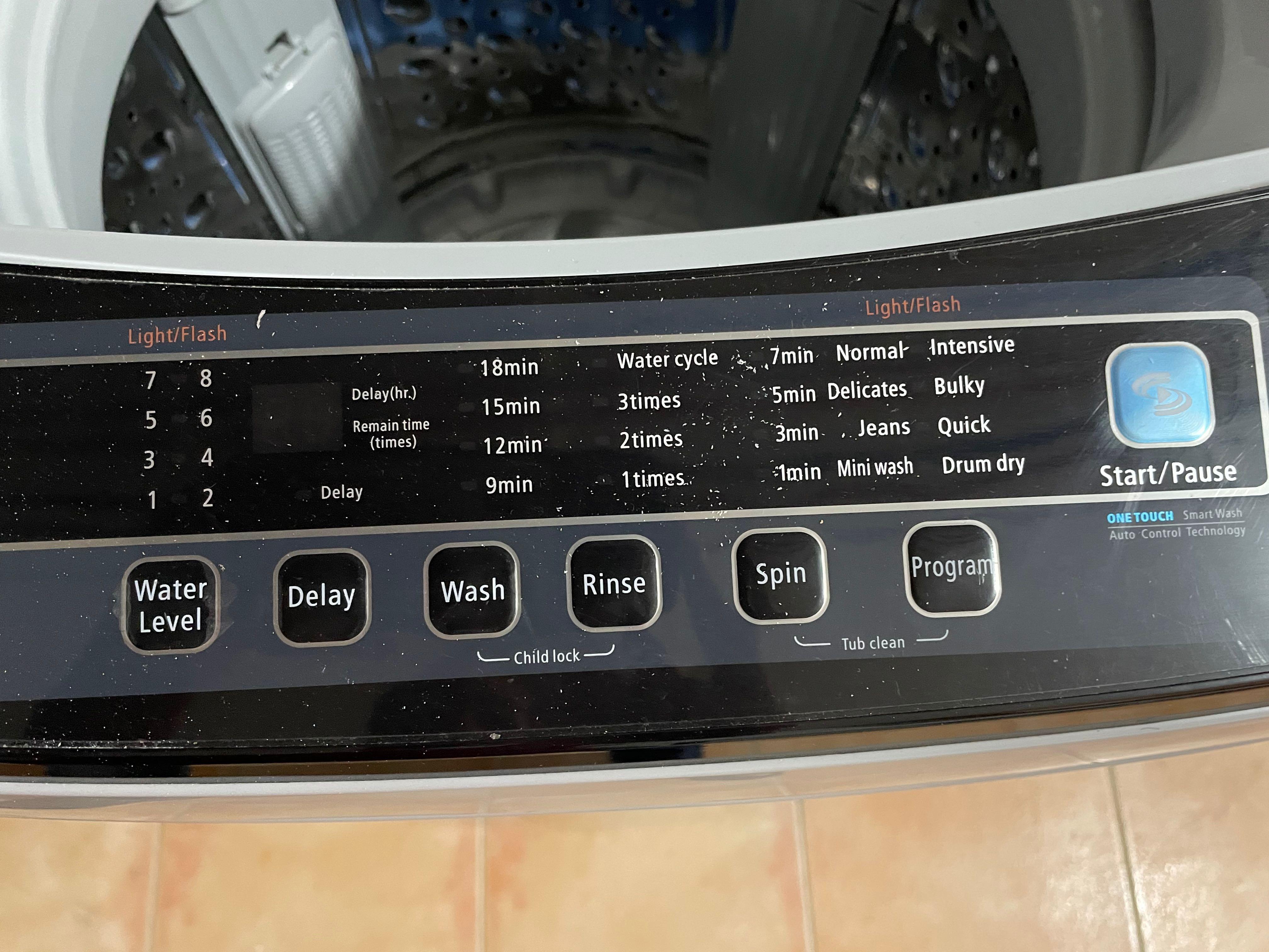 Midea MT950B 9Kg washing machine, TV & Home Appliances, Washing