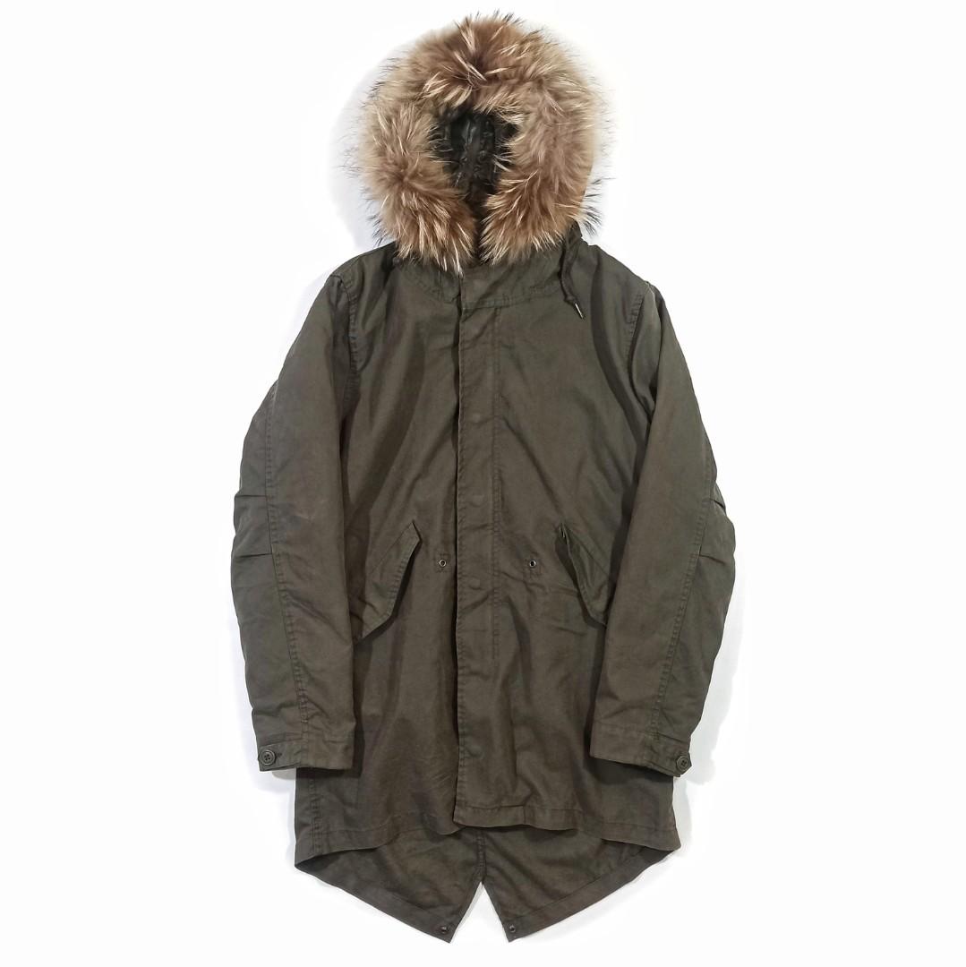 fishtail parkas mens