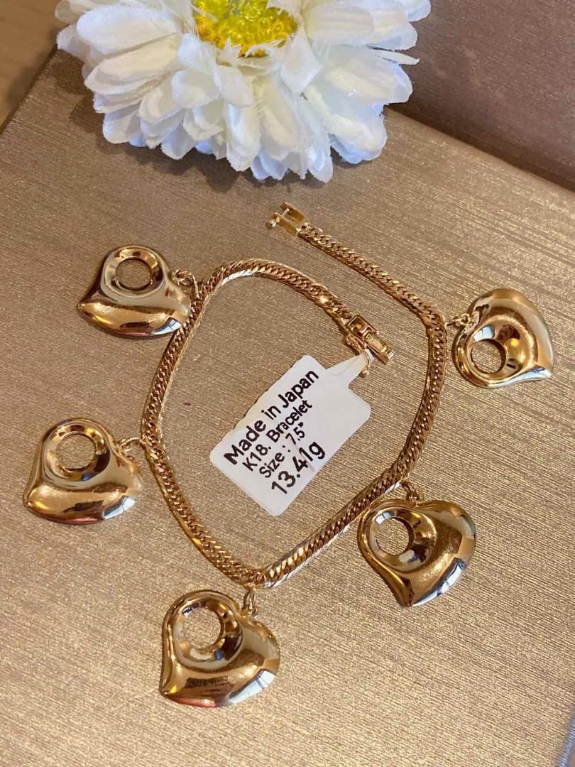 Monaca Bracelet k18 Japan Gold, Women's Fashion, Jewelry