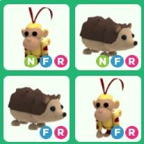 Monkey King/ Hedgehog (Adopt Me Pet), Video Gaming, Gaming Accessories