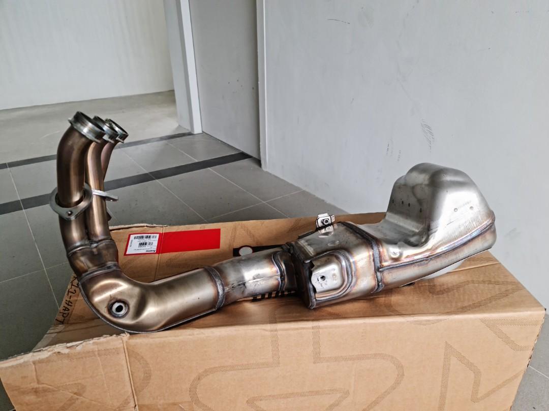 Mt09 stock hot sale exhaust