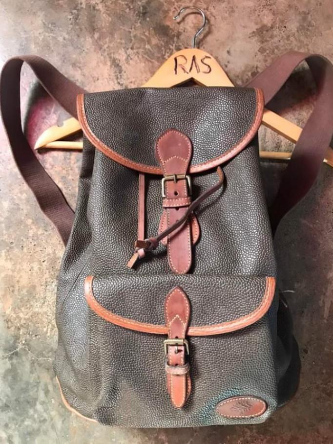 Vintage mulberry backpack sales