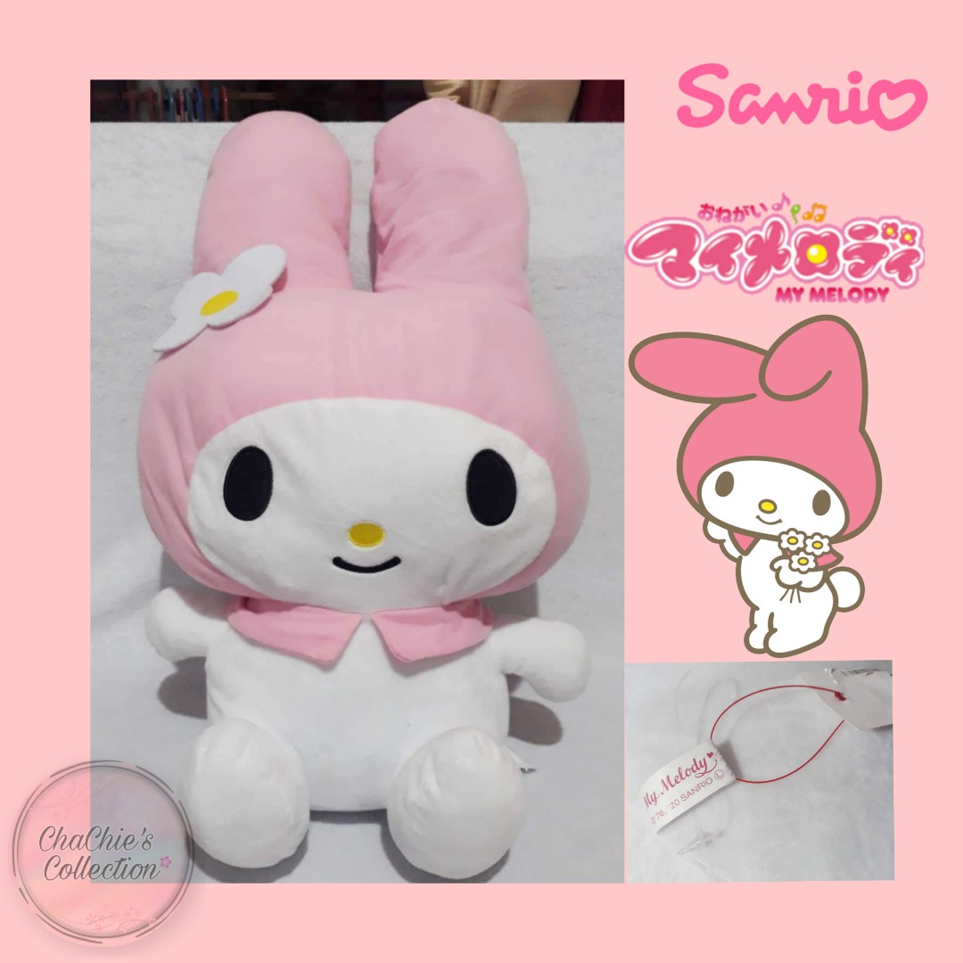 My Melody Jumbo Baby Pink Plush Toy TOREBA, Hobbies & Toys, Toys