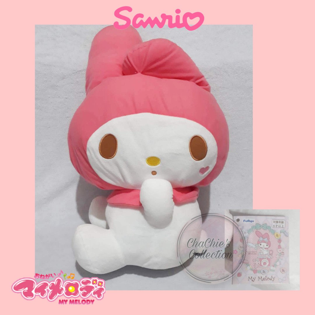 My Melody Jumbo Lovely Pink Plush Toy TOREBA Sanrio 2021, Hobbies
