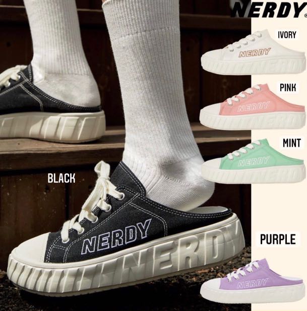 ★2023SS新作★NERDY★ANDY MULE NERDY] Andy Mule Unisex - PREORDER, Women's Fashion