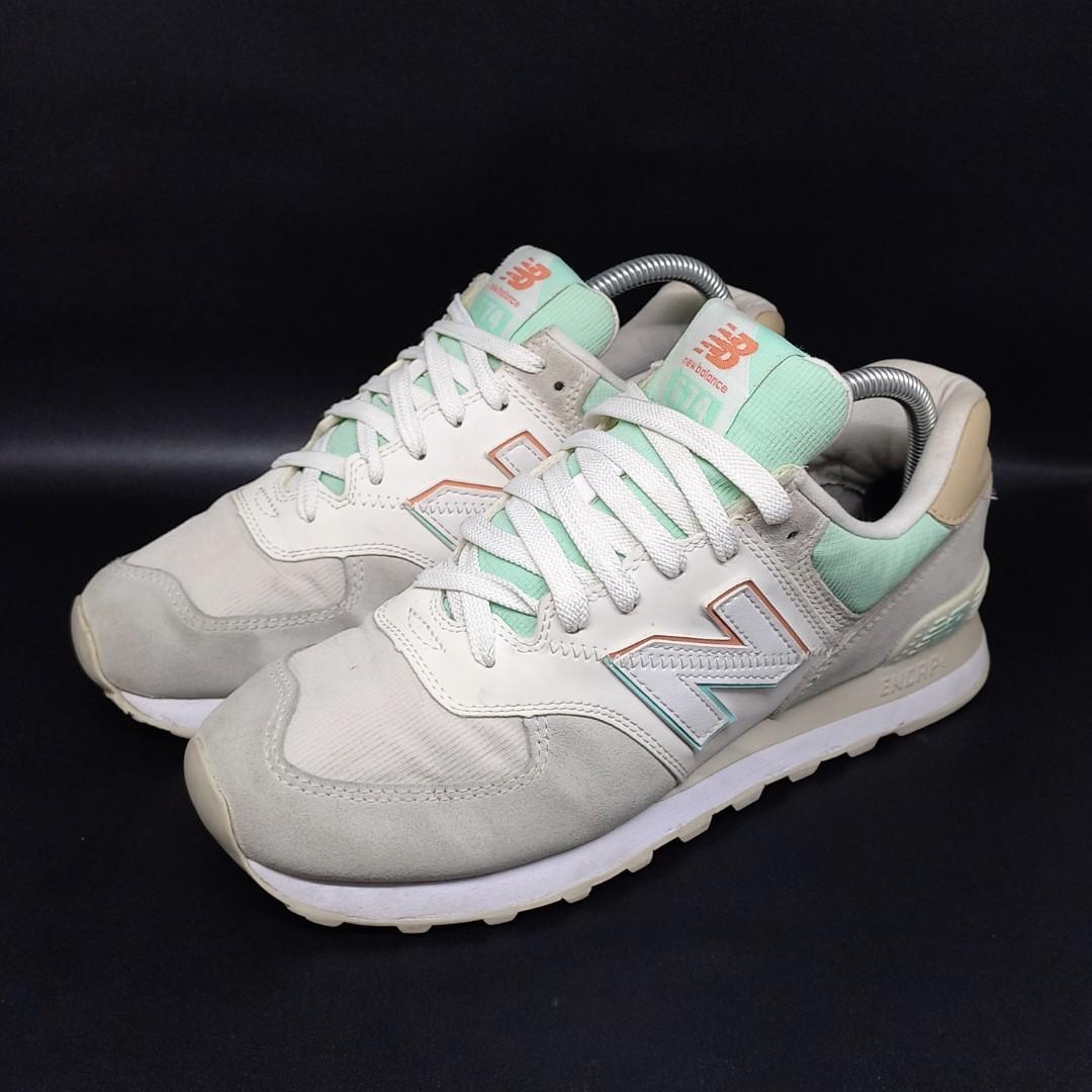 New Balance 574 ML574SCE sepatu pria sneakers kasual bekas, Fesyen Pria,  Sepatu , Sneakers di Carousell