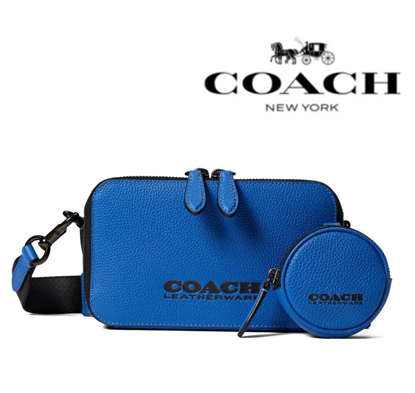COACH Shoulder Bag in Blue for Men