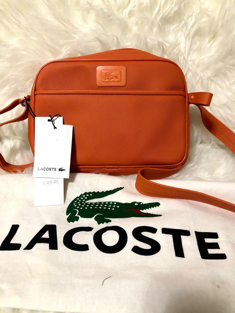 Lacoste bag shop harga