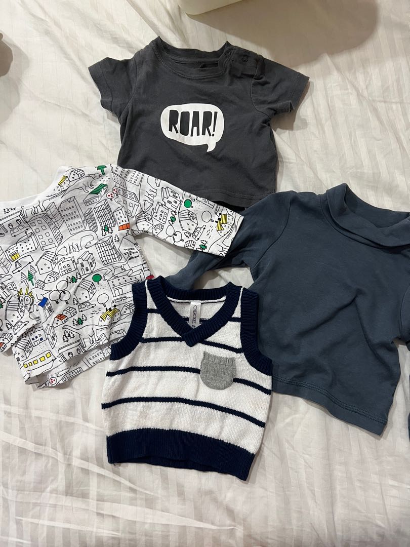 Newborn 03 months clothes for baby boy, Babies & Kids, Babies & Kids