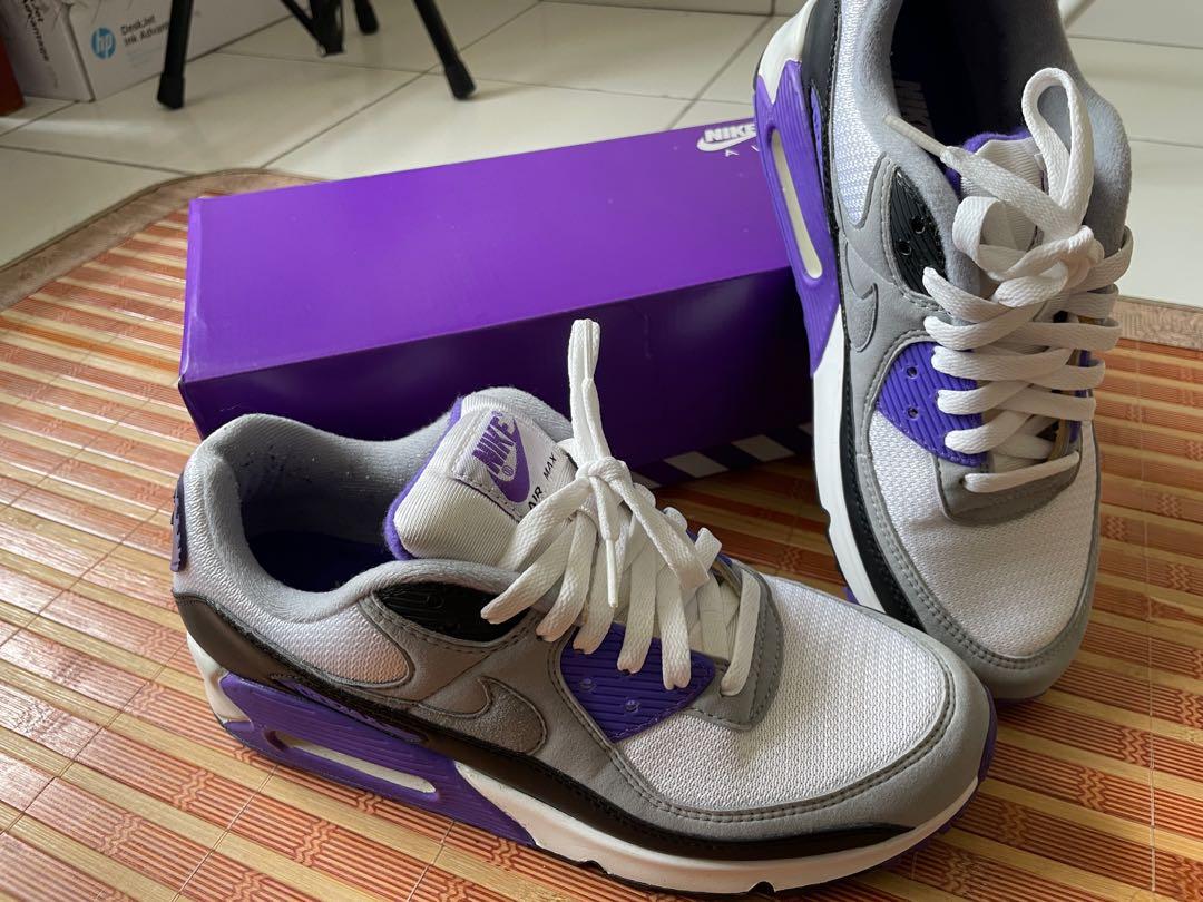 Nike Air Max 90 Hyper Grape (Purple), Men's Fashion, Footwear