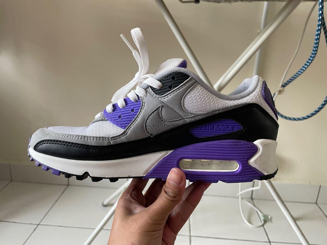 Nike Air Max 90 Hyper Grape (Purple), Men's Fashion, Footwear