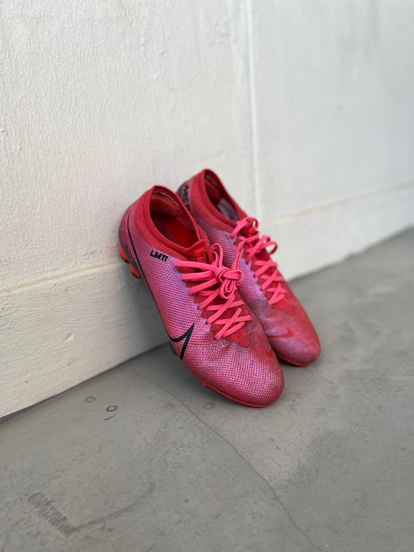 Mercurial vapor 13 pro tf outlet soccer shoe - laser crimson/black