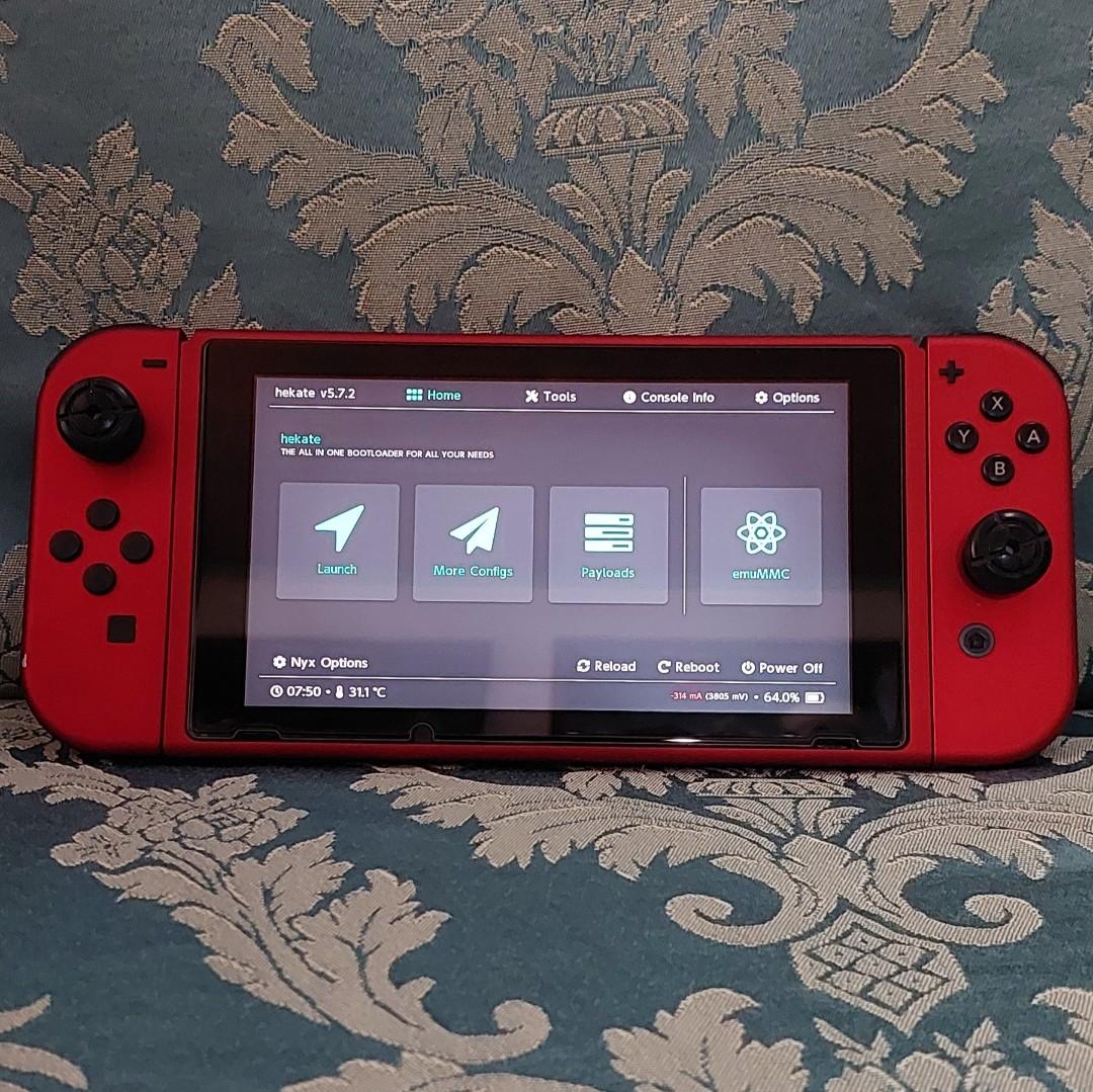 Nintendo Switch V2 JB 128GB (Category: Nintendo) located in Daraga. Submitted by namikazeloves (Listing ID 1164537151, Image 1). Description: Selling my Nintendo Switch V2 mod with $x0s chip. Features: ✅️Can download any games. Internet connection required. ✅Dual boot: can boot stock (OFW) and Atmosphere (CFW) ️✅️Can access eShop on Stock firmware, but not recommended to do so. Not banned too. ️✅️Can go internet play through Stock firmware, but s