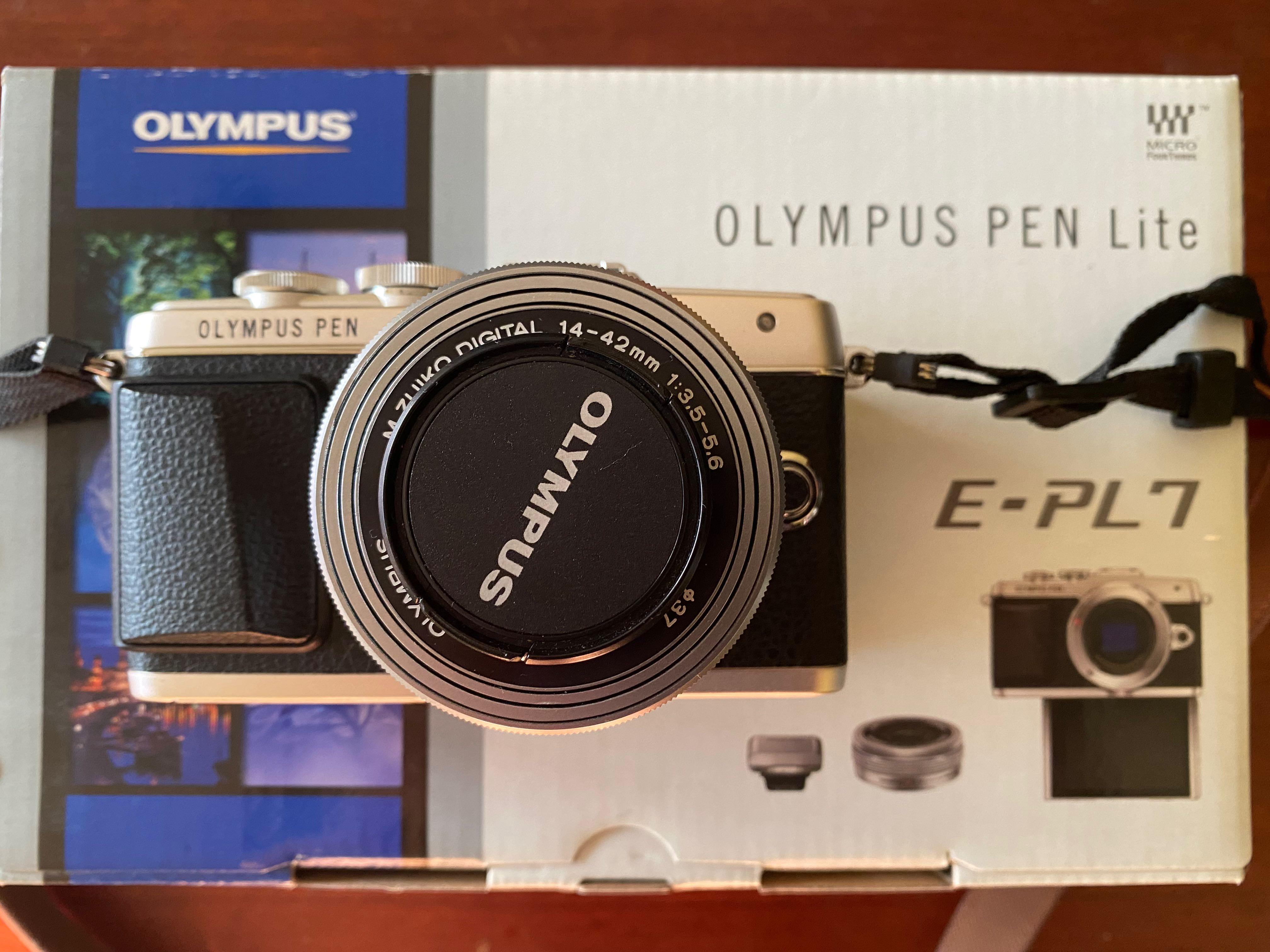 E-PL7 PEN Olympus Lite Mirrorless 14-42mm Camera EZ with Digital