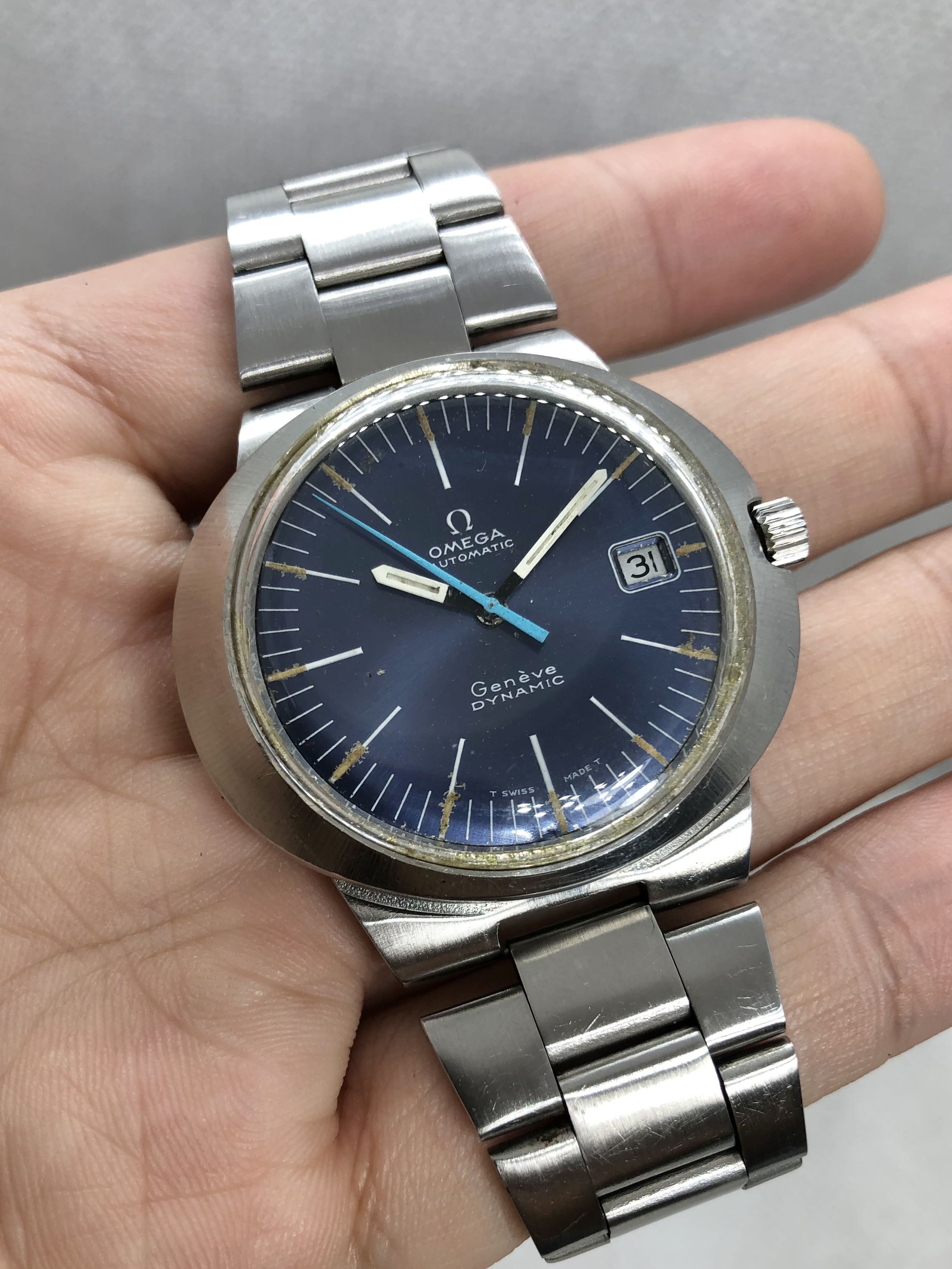 Omega geneve blue outlet
