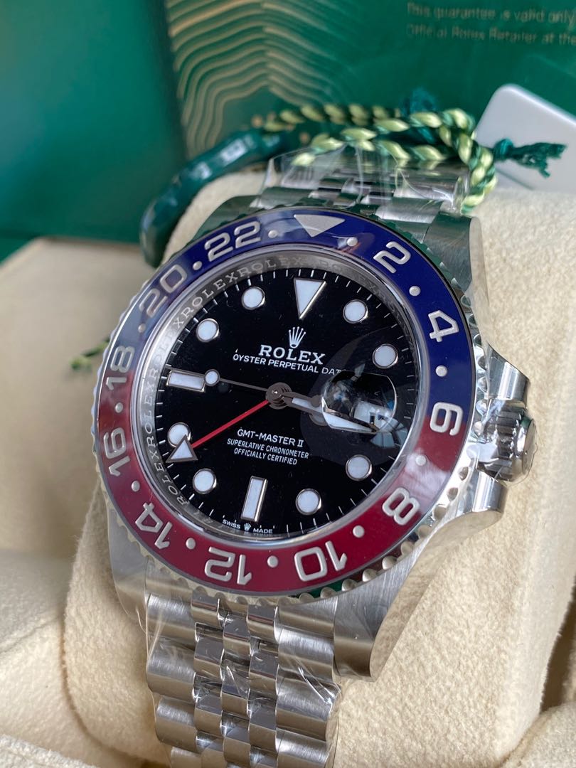 ORIGINAL BNIB ROLEX GMT MASTER “PEPSI 