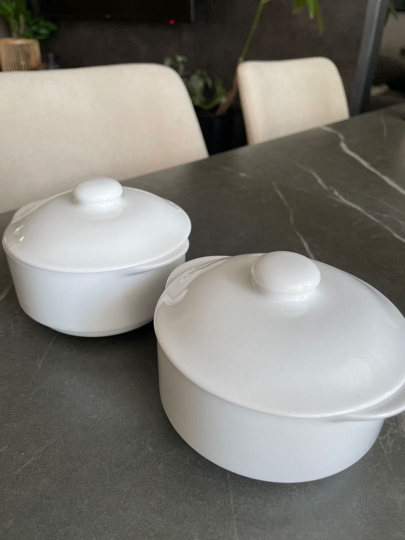 PATRA Porcelain Soup Bowl with Lid