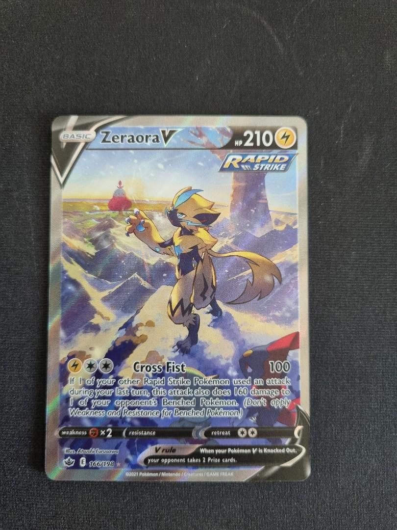 Pokemon TCG Zeraora V Alternate Art, Hobbies & Toys, Toys & Games on  Carousell