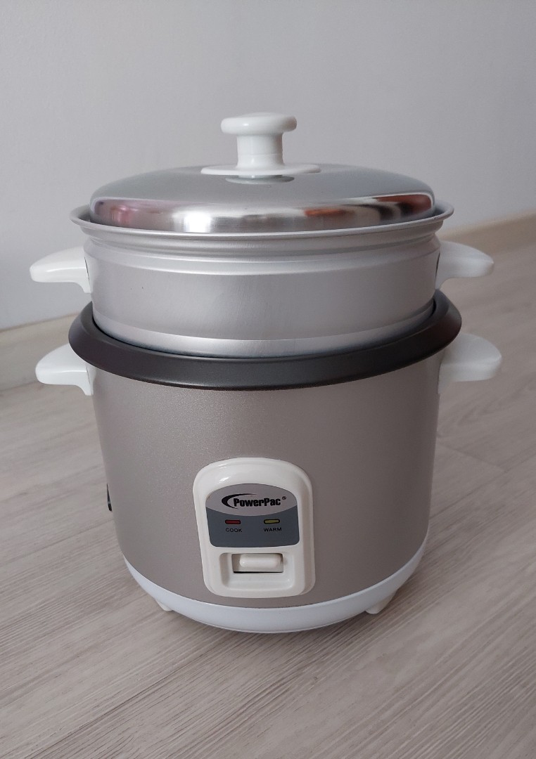 PowerPac 1 Litre Rice Cooker, TV & Home Appliances, Kitchen Appliances ...