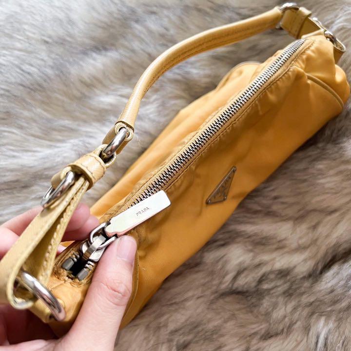 Prada nylon hobo (Category: Luxury Bags & Wallets) located in Cavite. Submitted by spicyleo (Listing ID 1164568372, Image 3). Description: Authentic Rank AB Minimal signs of use Still in good condition .