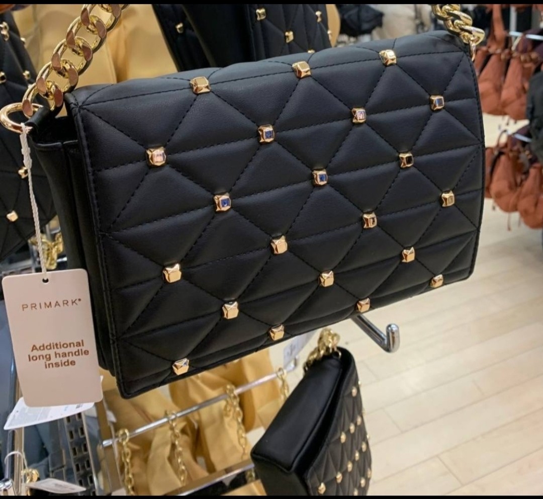 Primark Quilted Handbag Black Luxury Bags Wallets on Carousell