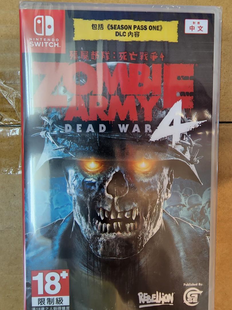 全新switch/ps4 遊戲zombie army 4 : dead war 殭屍部隊4: 死亡戰爭中