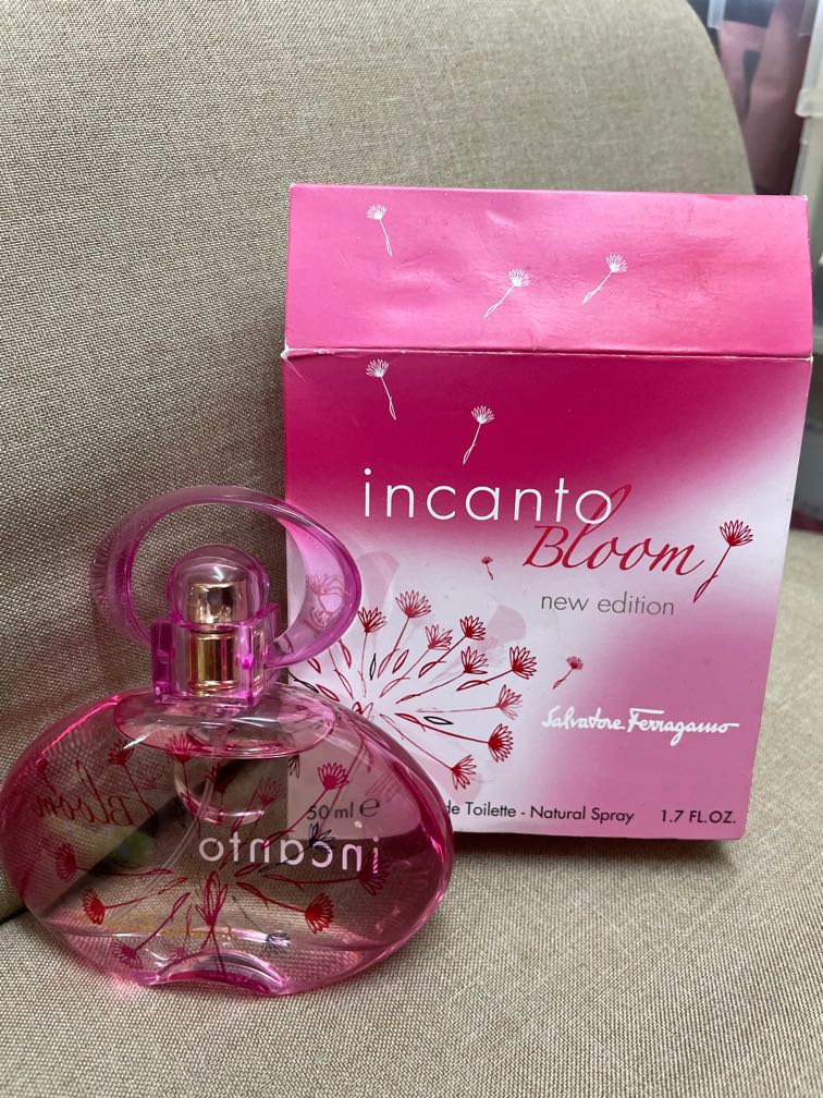 在庫処分 半額 Salvatore 美容＆個人護理 淡香水50ml, Bloom Incanto Ferragamo 香水(女性用)