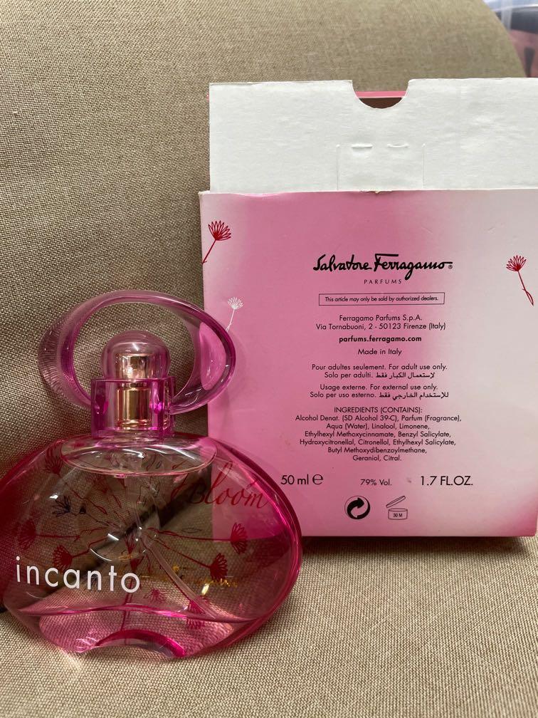 Salvatore Ferragamo Incanto Bloom 淡香水50ml, 美容&個人護理 Salvatore Ferragamo Incanto Bloom 淡香水50ml, 美容&個人護理