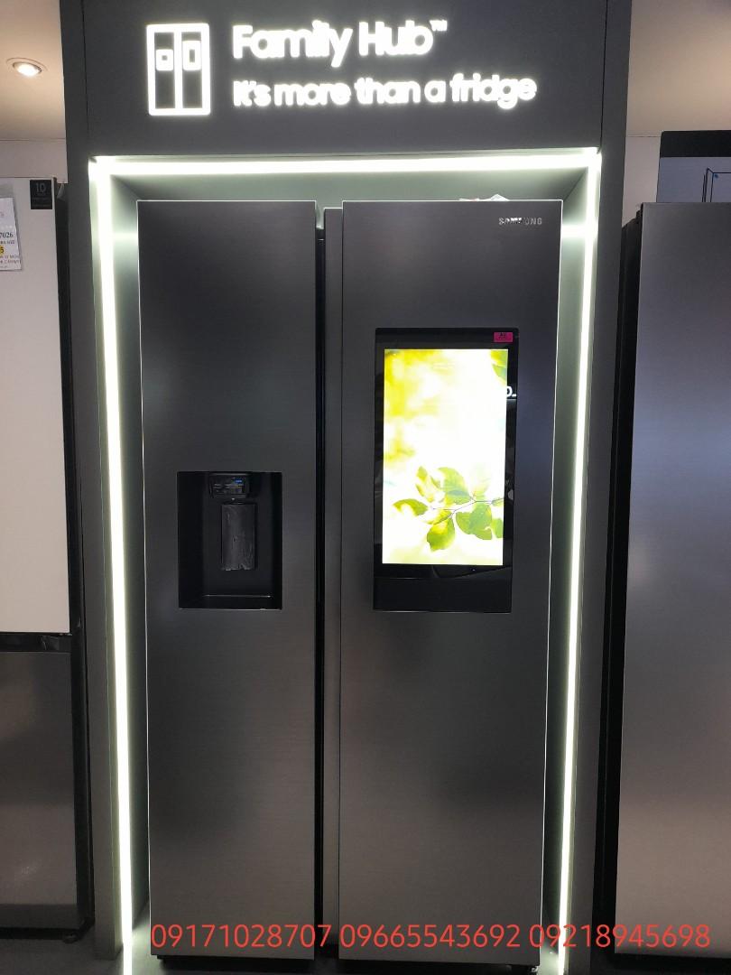 Samsung Side by Side Digital Inverter Ref (Category: Refrigerators and Freezers) located in Manila. Submitted by almnantnr (Listing ID 1164623556, Image 1). Description: Samsung Side By Side Ref 19.6cuft RS542NCAESL/TC - 46,450 19.6cuft RS54N3103SL - 40,300 23.2cuft RS64T5F01B4 - 109,550 23.9cuft RS64R5301B4 - 59,100 24.3cuft RS63R5591B4 - 60,100 24.3cuft RS63R5561M9 - 54,450 24.7cuft RS62R5031M9 - 46,650 24.7cuft RS62R50011L - 49,990 1 year warr