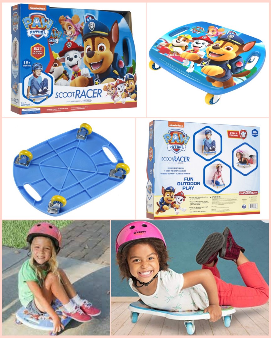 Paw patrol scooter racer store