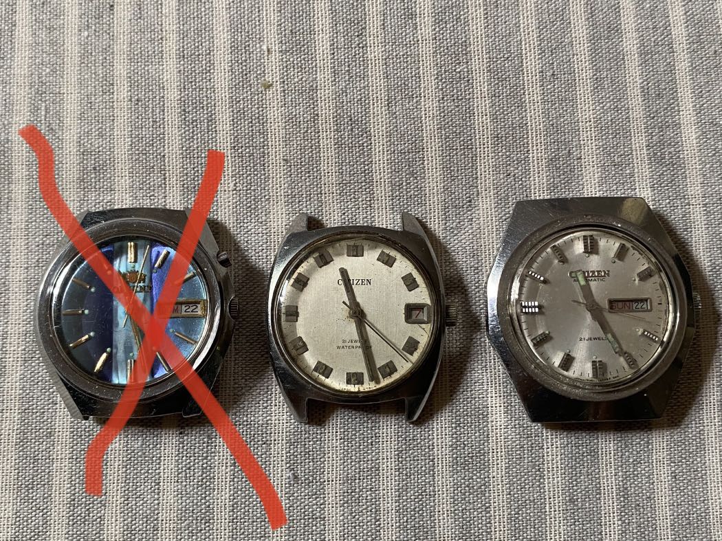 Vintage Citizen watches , Men's Fashion, Watches \u0026 Accessories, Watches on  Carousell