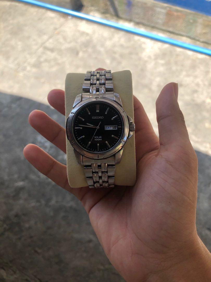 Seiko solar 100m price shop