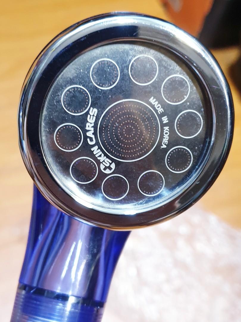 Shower head with Filters (Category: Bathroom & Kitchen Fixtures) located in Caloocan City. Submitted by mack.bay (Listing ID 1164609987, Image 2). Description: Shower head with Filter with one spare filter. Shower head only. No hose Skin Cares brand from Korea Original from Korea Blue Never used, Supposed to be Spare only. Stainless Head Fine shower Breeze If interested, pls. call or text me to 09194011117 for faster ttansaction. Meet ups: SM Cit
