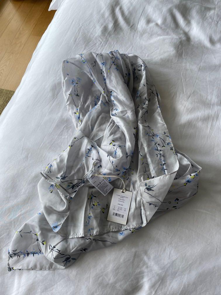 Jigsaw silk scarf sales