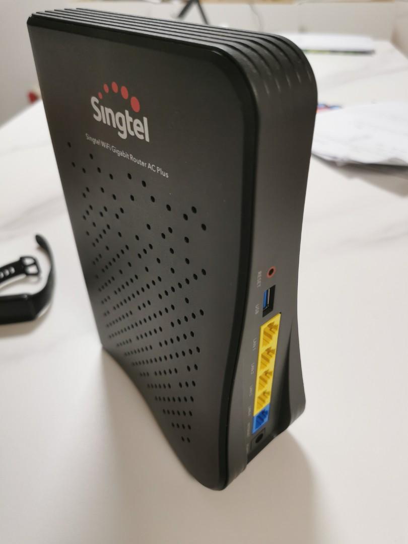singtel router, Computers & Tech, Parts & Accessories, Networking on ...
