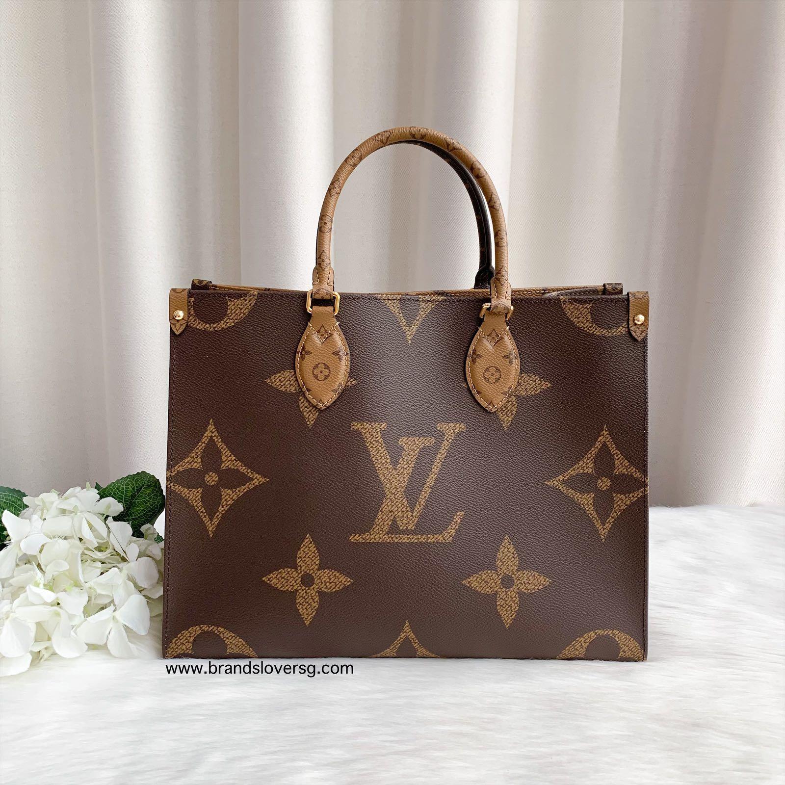 LV ONTHEGO MM On the go reverse monogram shopping tote brown LV Louis  vuitton, Luxury, Bags & Wallets on Carousell