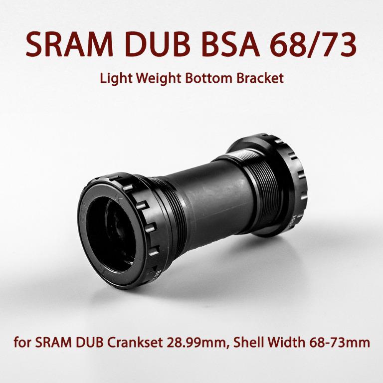 SRAM DUB BSA Thread Lock Bottom Brackets For Sram Dub