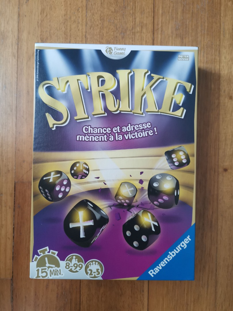 Strike Board Game (hard to find), Hobbies & Toys, Toys & Games on Carousell