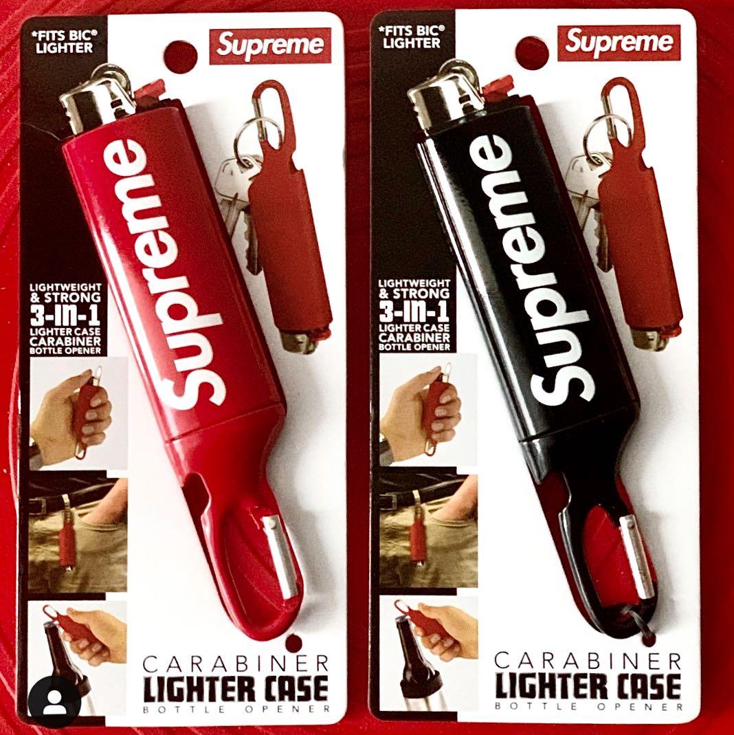 Supreme Lighter Case Carabiner, 男裝, 手錶及配件, 飾物架、飾物盒