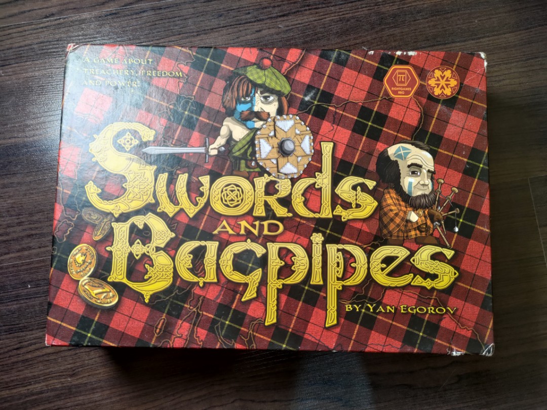 Place Games Swords and Bagpipes + Cartas Promos de Jogo de