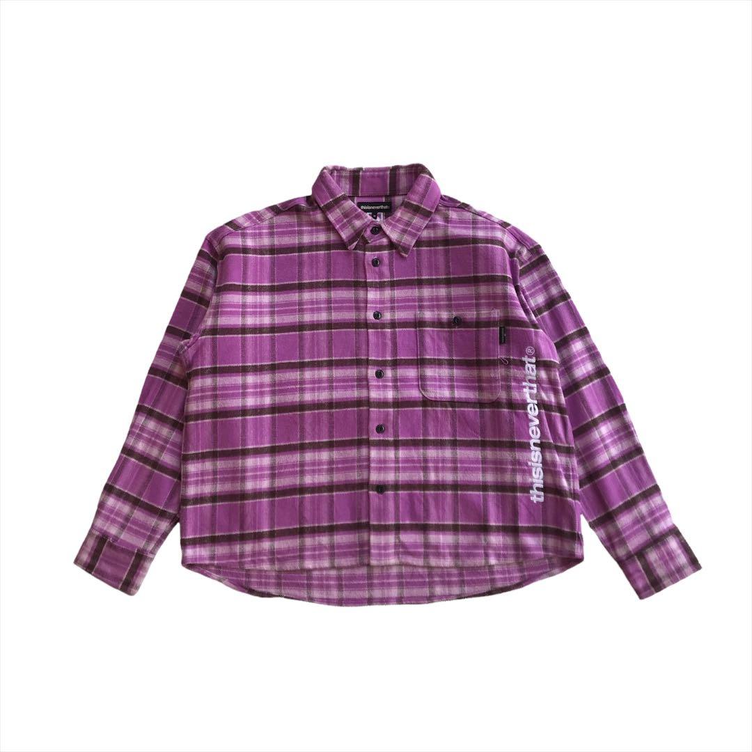 ThisIsneverthat Plaid Flannel, Fesyen 