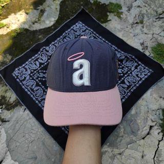 TOPI MLB A ANGELS BASEBALL ORIGINAL S-M pink abu