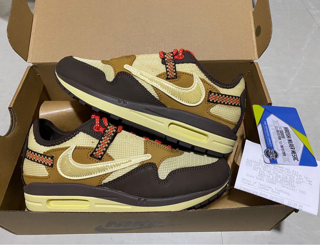 travis scott x nike air max 1 cactus jack