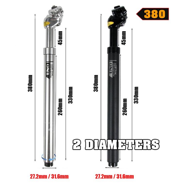 UNO Bicycle Bike MTB Cycling Parts Seatpost Accessories Suspension