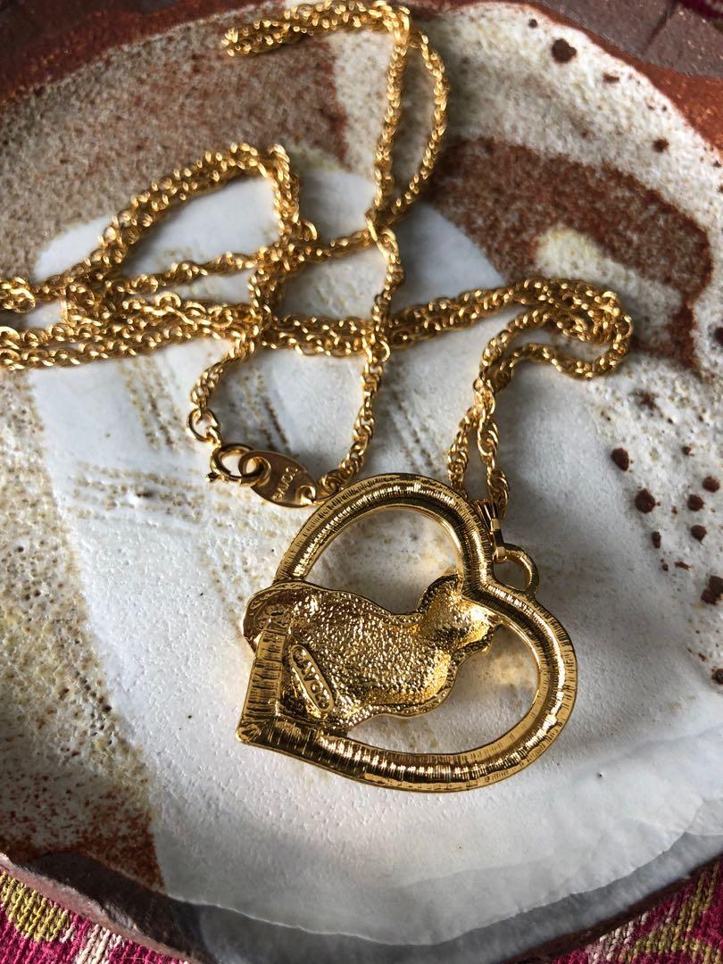 Avon cat necklace sale