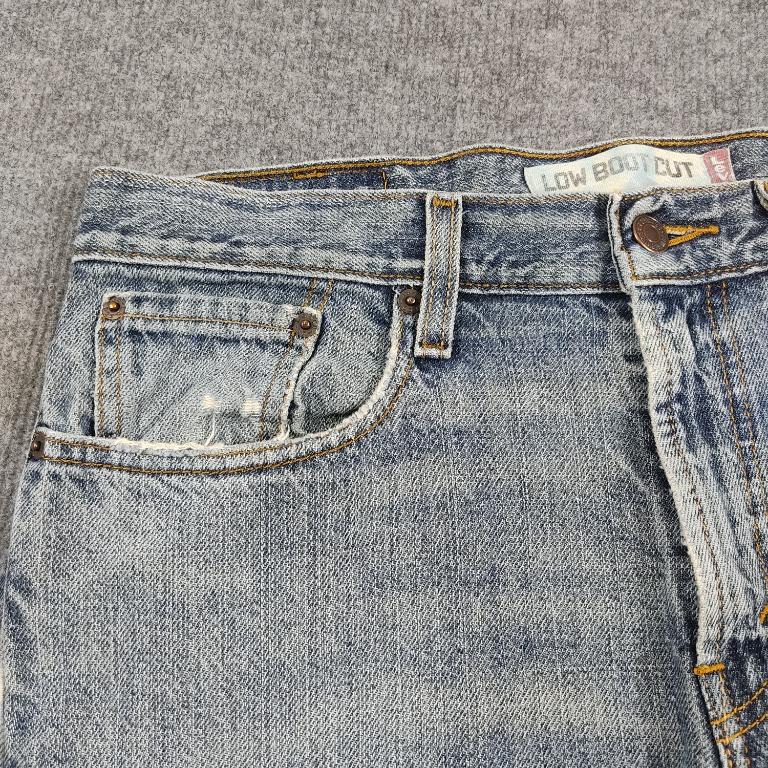 Y2K Levis 527 Jeans Low Boot Cut, Men's Fashion, Bottoms, Jeans on