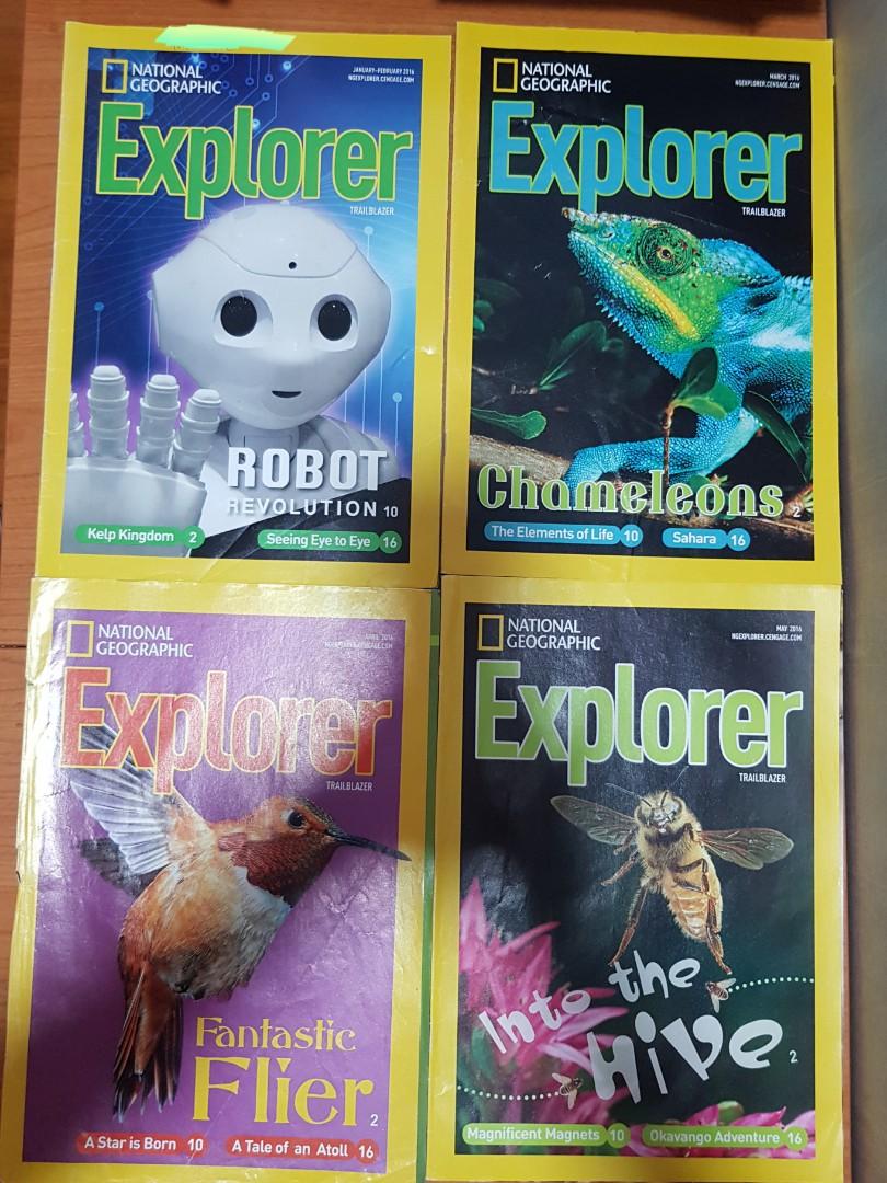 Young Scientists, National Geographic Explorer, Hobbies & Toys, Books